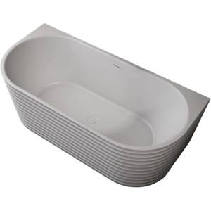 Ванна из искусственного камня Abber Stein AS9652 170x80 белая матовая