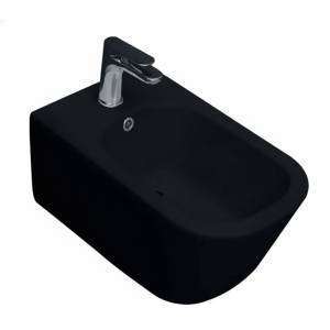 Биде подвесное Kerasan Tribeca 512531 черное матовое