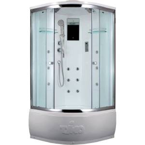 Душевая кабина Timo Lux T-7790 с высоким поддоном, с сиденьем