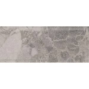 Бордюр Kerama Marazzi Рабат KMB2BDA002BR Стоун Серый Матовый Обрезной 12x30