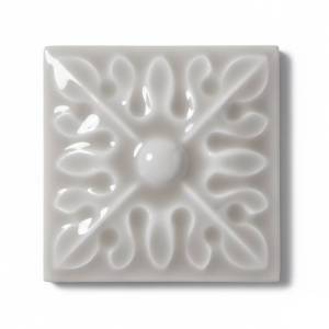 Вставка Adex Studio ADST4066 Taco Relieve Flor №2 Graystone 3x3