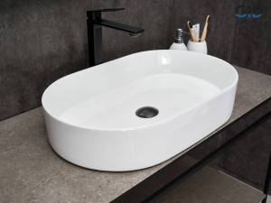 Раковина Gid Lago D1479 51203 белая, 61x38.5x12