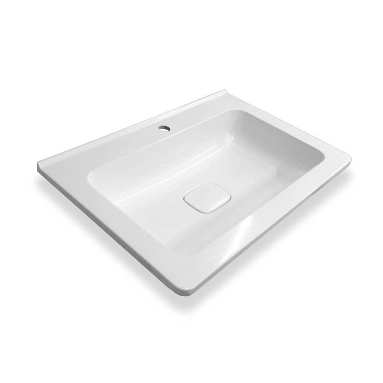 Раковина Эстет Каре Люкс ФР-00014938 70 см, белая матовая