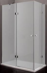 Душевой уголок Cezares VERONA-W-AH-2-120/100-P-Cr-L профиль хром, стекло матовое, 120x100x195