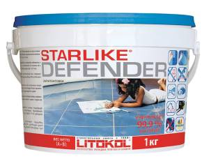 LITOKOL STARLIKE DEFENDER C.300 PIETRA D`ASSISI антибактер. затир.смесь (1кг)