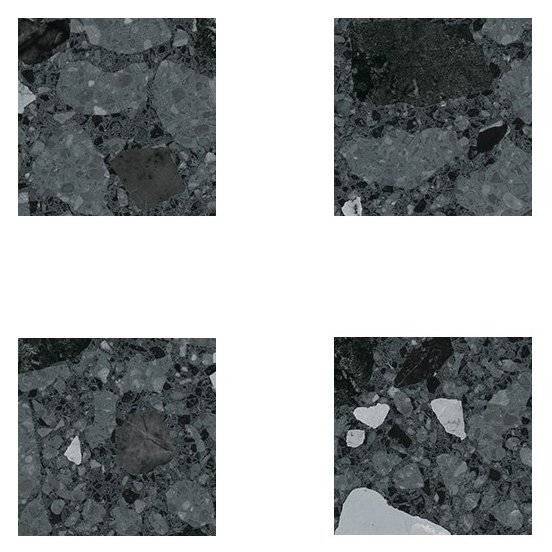 Вставка Vives Niza Taco Bastia Negro 4x4