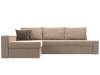 Диван угловой Лига диванов Версаль 105815L Бежевый Левый фото 2
