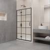 Душевая дверь в нишу RGW Passage PA-07B L 41080714-84L 140х195, профиль черный, L фото 2