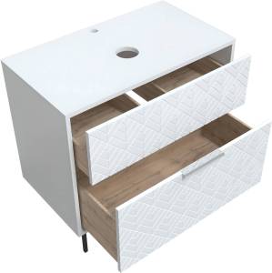 Тумба под раковину 1MarKa Forest Ц0000008654 белая, 80x44x60