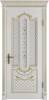 Межкомнатная дверь Владимирская Фабрика Дверей Alexandria Bianco Classic PG стекло Art Cloud 700x2000