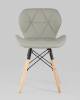Набор из 4 стульев Stool Group Бон DC-19122601 grey X4 серый, экокожа фото 3