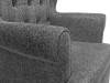 Кресло Лига Диванов Торин 108511 Серый 78/104/74 фото 4