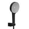 Смеситель для ванны Elghansa Radiant 2347181-Black с душевым комплектом, черный фото 4