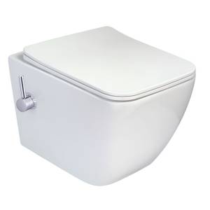 Унитаз подвесной Esbano Leon-WBN ESWBLEONWN белый глянец