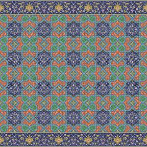 Бесшовные Eco обои Ortograf Arabesque 33438 Arabic pattern Жемчуг ОЕ-Р3