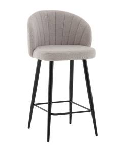Стул полубарный Stool Group Ханнингем vd-hanningem-fl-cloud светло-серый, букле
