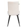 Стул Tetchair Monte Carlo Trend 25234 молочный, черный, велюр фото 4
