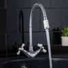 Смеситель для кухни РМС SL92W-279F хром, белый фото 4