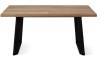 Стол Дик DikLine ZL140 00-00067428 дуб галифакс, черный, опоры черные 140(180)x80x76 фото 3