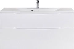 Тумба для комплекта BelBagno Marino H120 bianco lucido