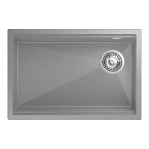 Кухонная мойка Rivelato Lino LN-654-R серый металлик