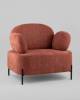 Кресло Stool Group Кэнди vd-candy-cm63 коралловый, букле фото 2
