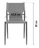 Набор из 4 стульев Stool Group West EL-2 brown NC X4 коричневые фото 9
