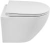 Унитаз подвесной BelBagno Sfera-r BB046CHR крышка BB902SC, безободковый, с микролифтом фото 2