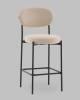 Стул полубарный Stool Group Бриф DD AV 477-C05-9005 (PP) бежевый, велюр фото 2