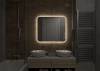 Зеркало Art&Max Ravenna AM-Rav-800-700-DS-C с теплой подсветкой, 70x80 фото 6
