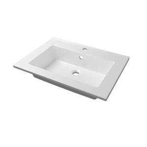 Раковина Uperwood Parma Premium 4538342000 белая глянцевая, 66x47.5