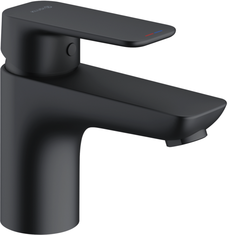 Смеситель для раковины Kludi Pure&Style 400283975 черный матовый