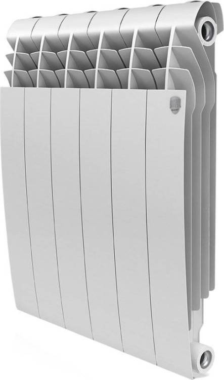 Радиатор биметаллический Royal Thermo BiLiner 500 Bianco Traffico 6 секций