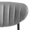 Кресло компьютерное Tetchair Slim 24727 серый, искуственная замша фото 7
