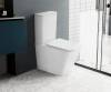 Унитаз-компакт Abber Rechteck AC1210TMW безободковый, сиденье микролифт, белый матовый фото 12