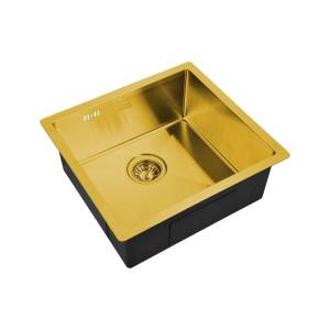 Кухонная мойка Zorg Steel Hammer SH 4844 BRONZE бронза