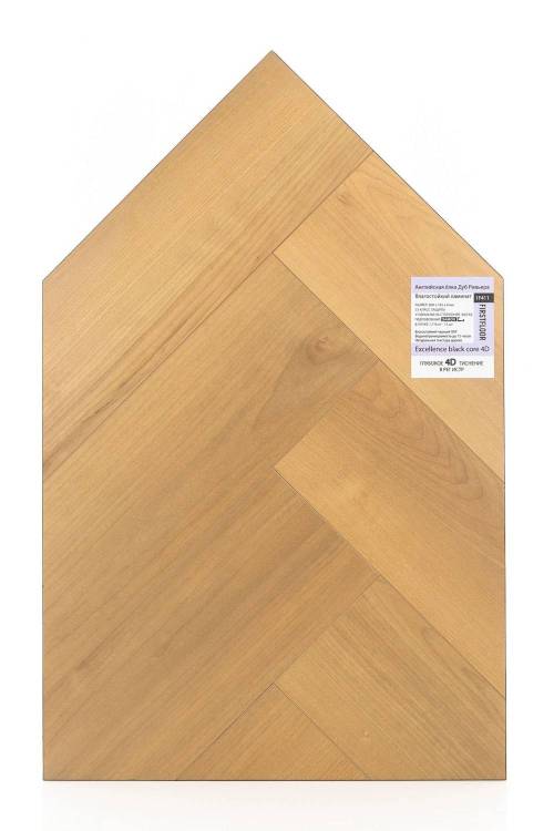 Ламинат FirstFloor Excellence Black Core 4D 8/33 4V 1F411 Английская елка Дуб Ривьера 800x165