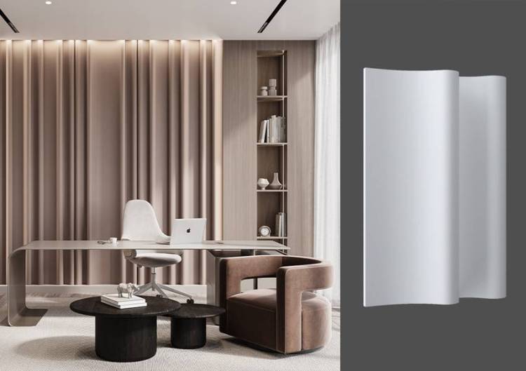 Гипсовая панель Deco Line Wave 60x8x40