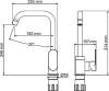 Смеситель для кухни Wasserkraft Mindel 8507 фото 5