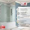 Душевая кабина AvaCan D5012RN без крыши, 120x80x203 фото 2