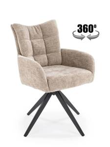 Стул кухонный Halmar K540 V-CH-K/540-KR-BEZOWY бежевый/черный