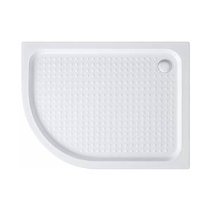 Поддон для душа Cezares Tray TRAY-A-RH-120/80-550-15-W-R R 120x80 R, с сифоном