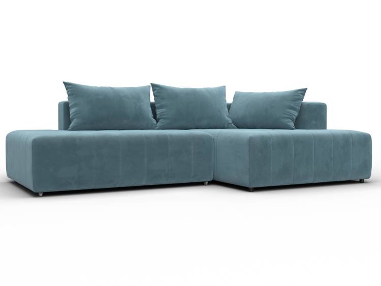Диван угловой Лига Диванов Лига-103 134815 Бирюзовый