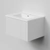 Тумба с раковиной La Fenice Terra Bianco NFNC-01-TER-B-60-3-60 белая матовая, 60 см