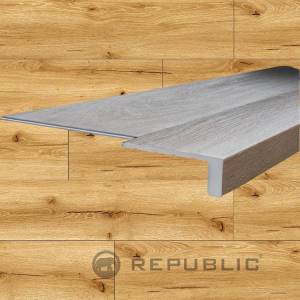 Ступень из кварц-винила Republic Floor Max Grizzly STRENACG006 Blush 2390x114