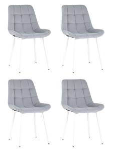 Набор из 4 стульев Stool Group Флекс AV 405-N24-02(P) X4 светло-серый