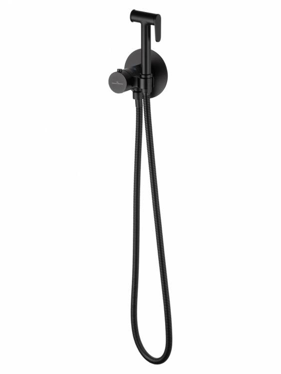 Гигиенический душ Wonzon & Woghand WW-88829909-MB с термостатом, черный матовый