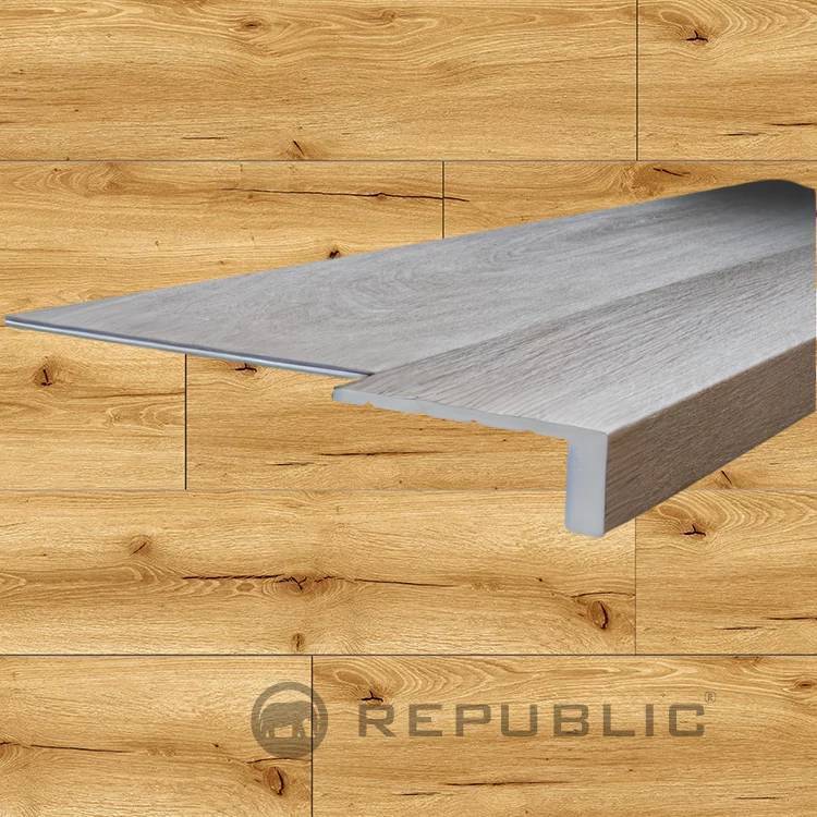 Ступень из кварц-винила Republic Floor Max Grizzly STRENACG006 Blush 2390x114