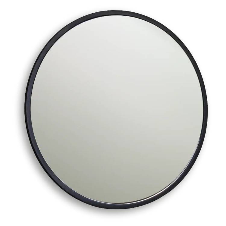 Зеркало Dreja Miro 99.2044 черный, 70x70