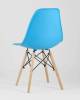 Набор из 4 стульев Stool Group Eames Style DSW Y801-V SEAT aqua x4 бирюзовый фото 6
